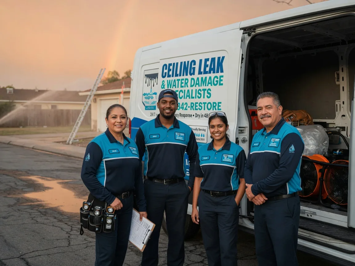 Ceiling Leak Cleanup company in Deersville, OH