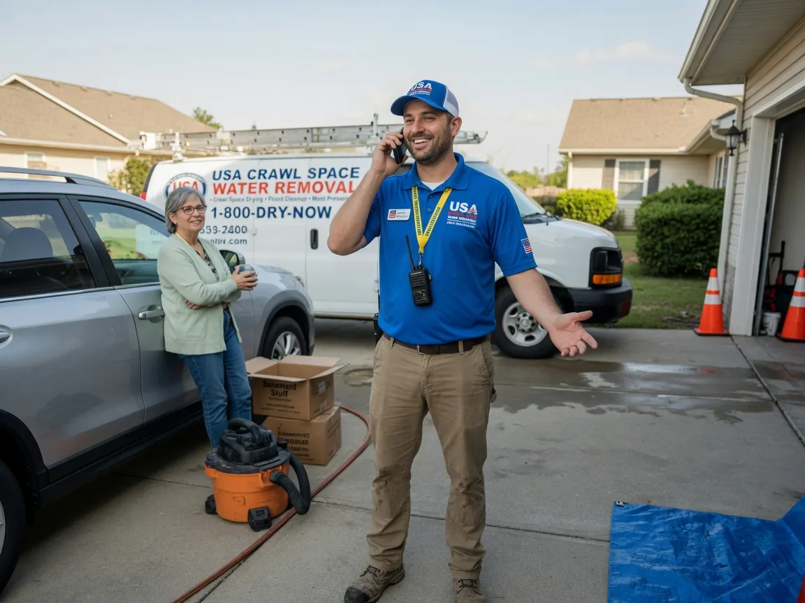 Crawl Space Water Removal Deersville, OH FAQs